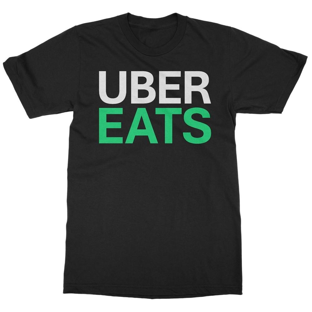 Смешная футболка унисекс в стиле Uber Eats Служба доставки L
