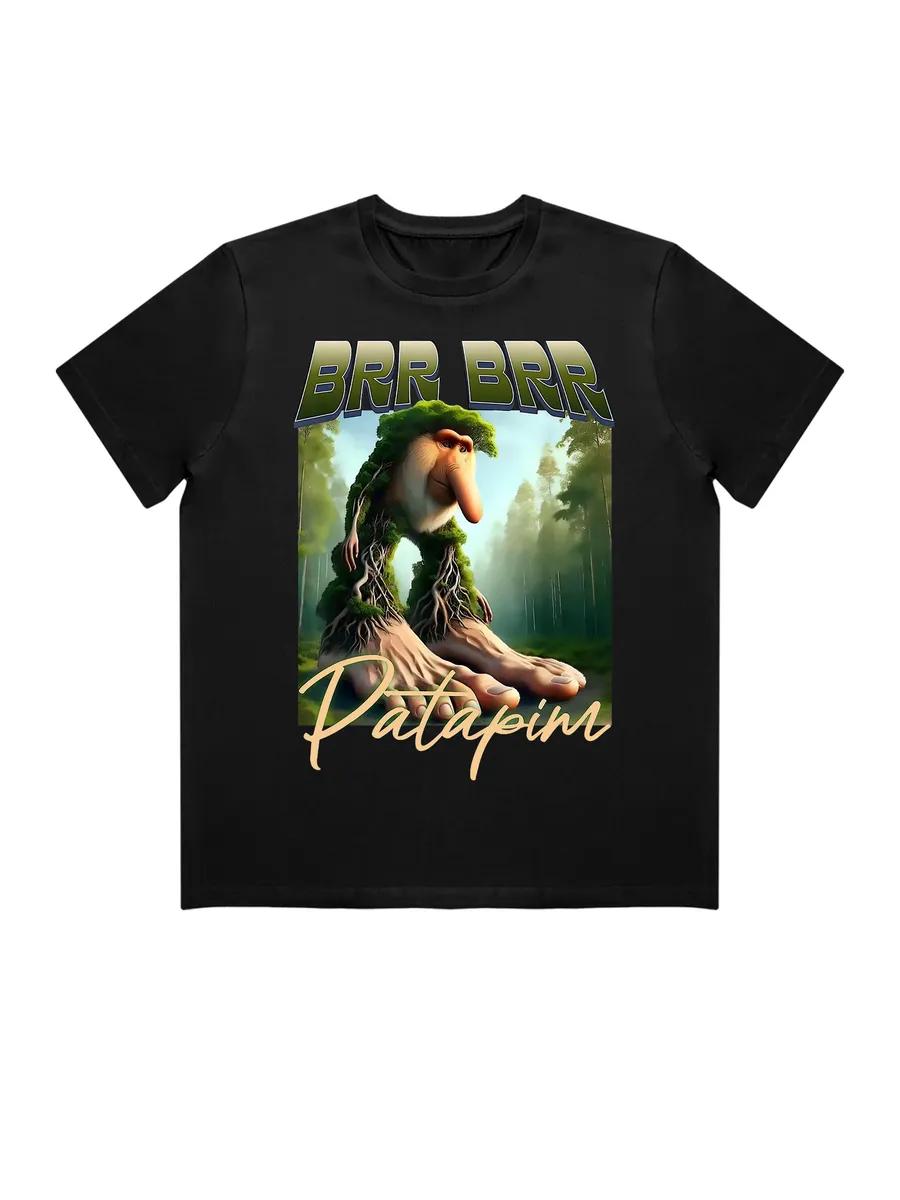 Men s black unisex T-shirt with Christian print XL