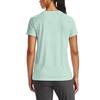 Under Armour Training Sports Casual Breathable Straight T-Shirt Women Tops Green 1356305-403
