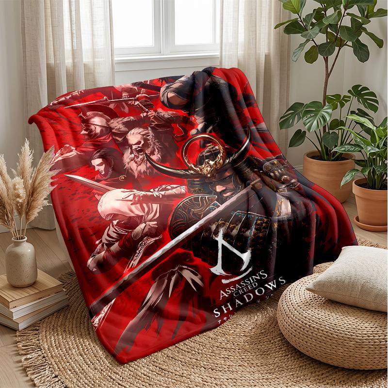 As Roma Theme blanket Soft Flannel Blanket Plush Throw Blanket Cozy Sofa Bed Blanket for Home Decor