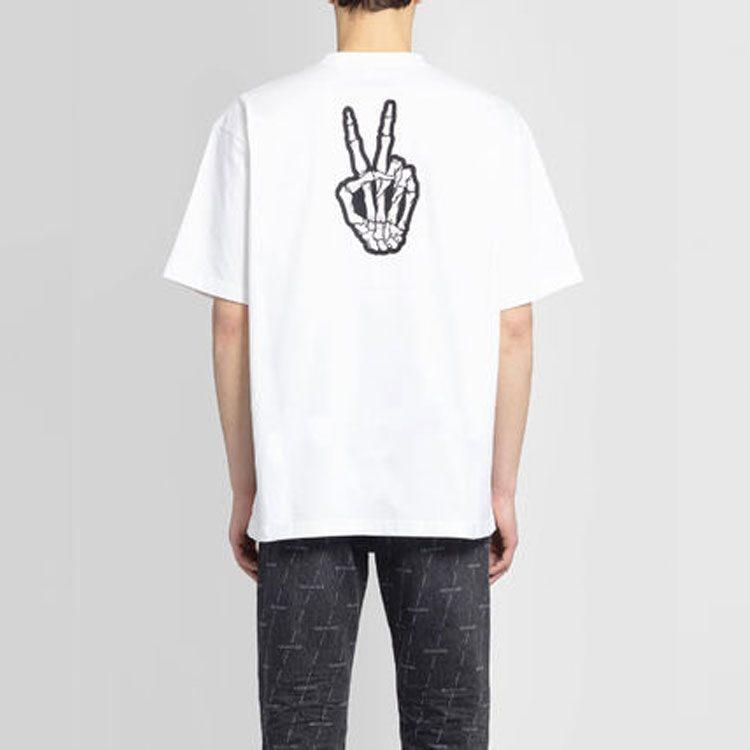 Balenciaga Large Fit Smiley T Shirt 641675TKVA18639