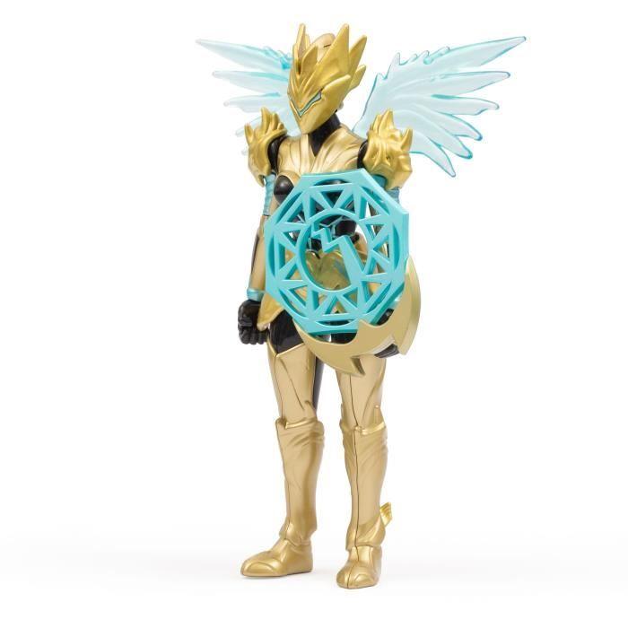 Figurine articulée - GORMITI - Gormiti avec arme Modèle Air - 27 cm - À partir de 4 ans - GRV062