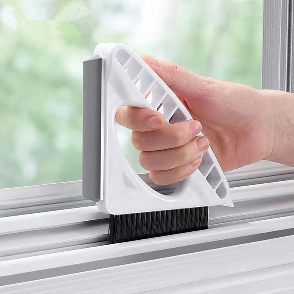 CMLLING Window , Glass Surface Wiper Cleaning Brush, Handheld Gap Window Truck Cleaning Brush for Window Cleaning