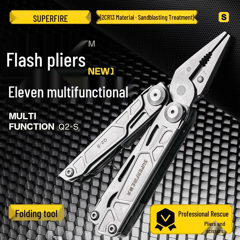 SupFire Outdoor Multi-tool Folding Pliers