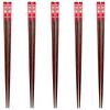 Chopsticks Set of Acrylic Resin and Natural Made In Japan J-kitchens 5, Material Wood, PID5280,