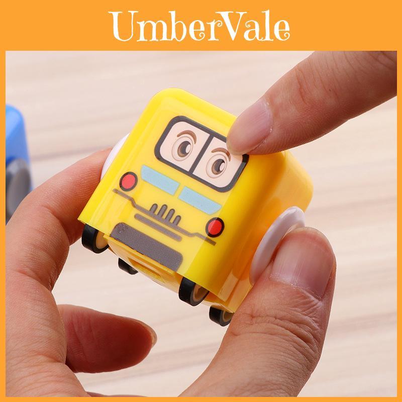 Mini Inertia Car Toy With Spin And Pull Back Features For Kids Playroom