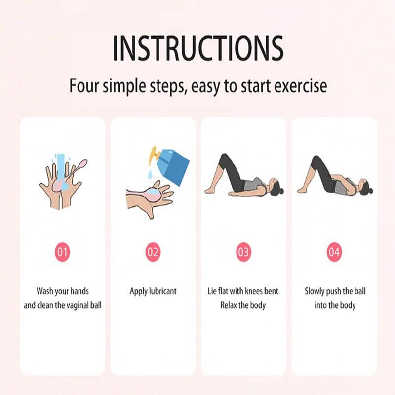 Silicone Kegel Balls Vaginal Muscle Exerciser