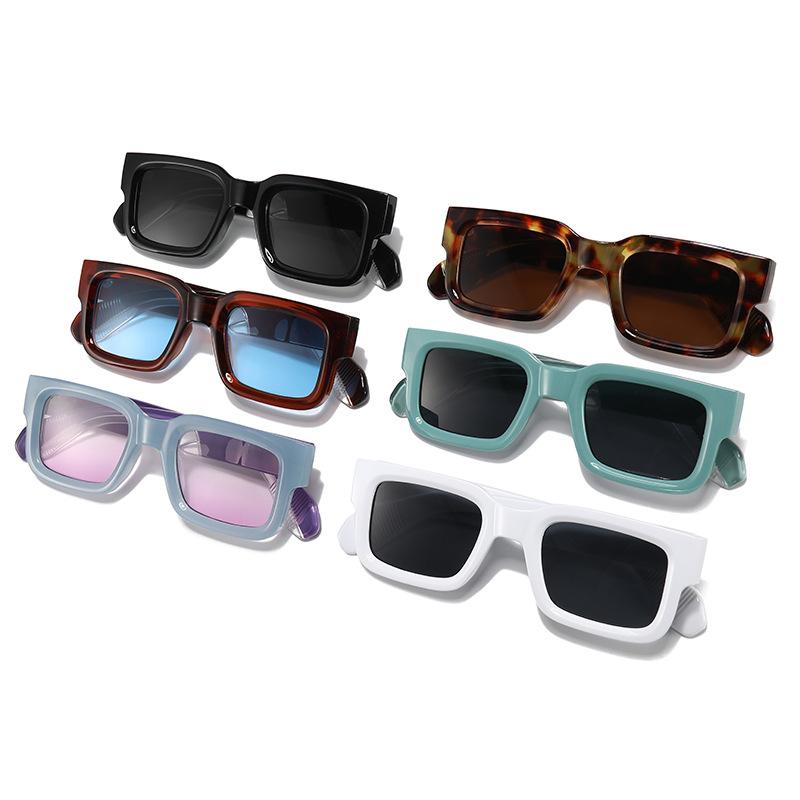 Square Black Frame Sunglasses For Women Men Brand Luxury Design Casual Popular Big Sun Glasses Unisex Eyewear Shades