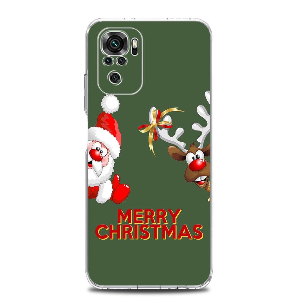 

Смешной мультяшный чехол на Новый год и Рождество для Xiaomi Redmi Note 14 13 12 4G 9S 9 10 11 Pro Plus 5G 9T 14C 13C 12C 10C 9C 9A Redmi Note 14
