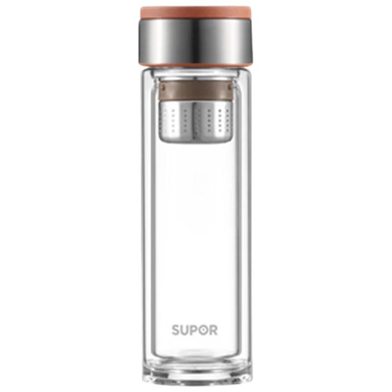 Supor Double-Layer Heat-Resistant Glass Cup