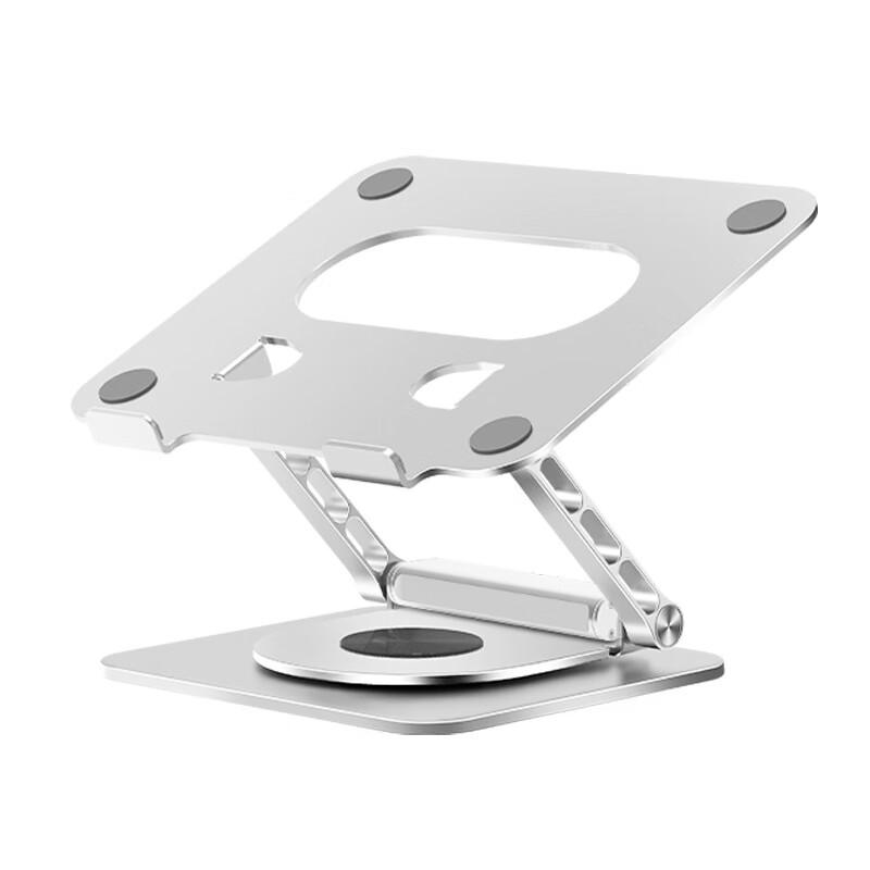 OIMG Aluminum Laptop Stand with USB-C Hub & Cooling