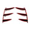 1 paio di prese d'aria Canard per paraurti posteriore per auto, sostituzione per Mercedes Benz W176 A200 A250 A45 AMG