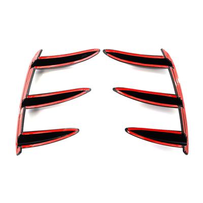 1 par de rejillas de ventilación de parachoques trasero de coche de repuesto para Mercedes Benz W176 A200 A250 A45 AMG