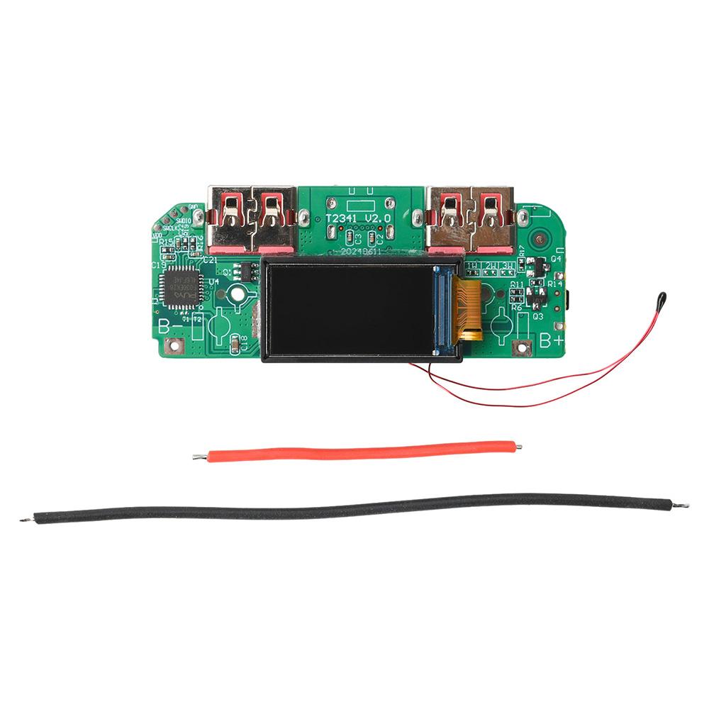 22,5W Schnelllade-Modul TFT-Farbdisplay Digitalanzeige Schnelles Laden Mobile Power Motherboard für ternäre Lithiumbatterie
