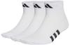 adidas Short Ankle Socks Unisex 3 Pack White HT3445