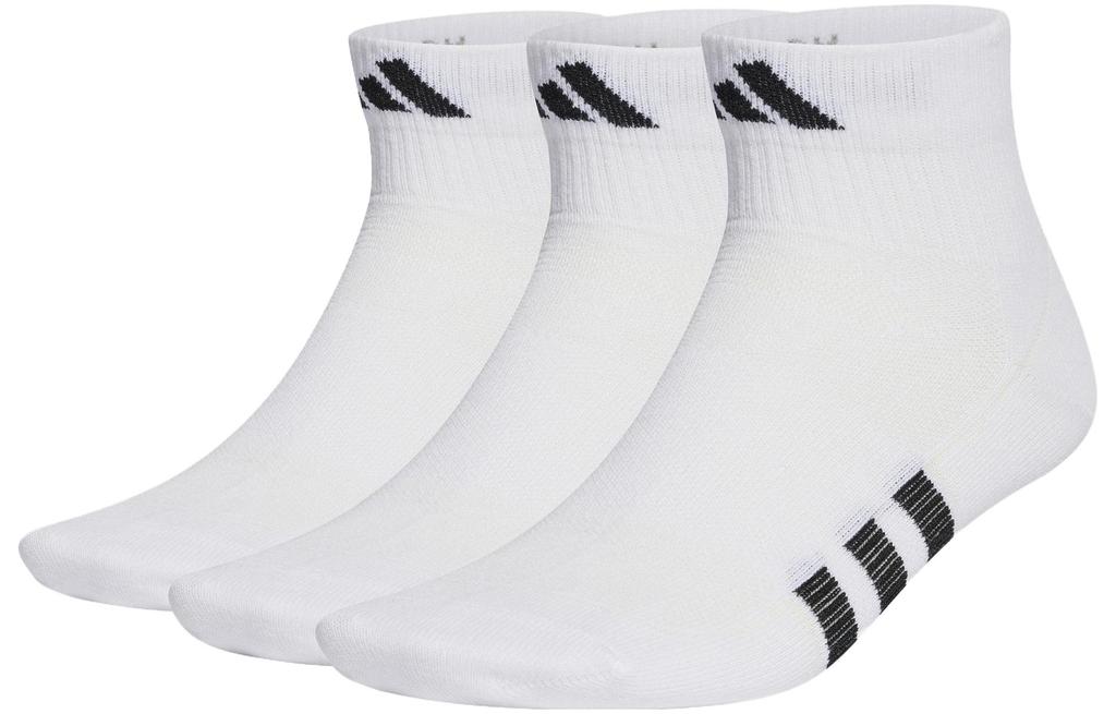 adidas Short Ankle Socks Unisex 3 Pack White HT3445