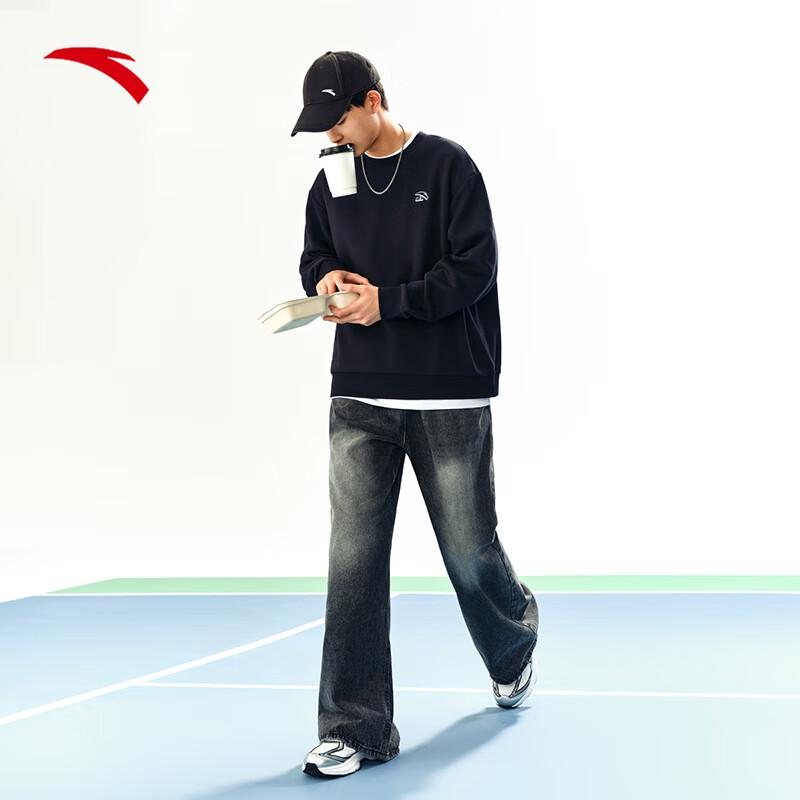 ANTA Unisex Round Neck Casual Sport Sweatshirt