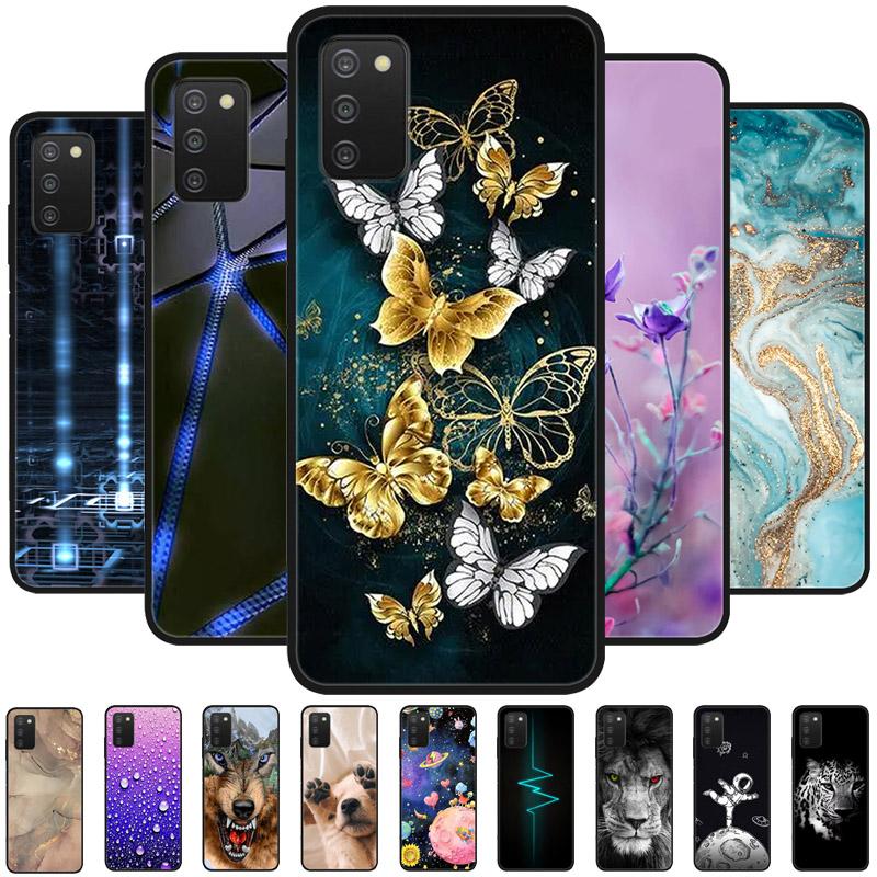 For Samsung A03s Case SM-A037F Fashion Shockproof Soft Silicone TPU Phone Cover For Samsung Galaxy A03S a03 s Coque Bumper