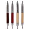 Solid Wood Ballpoint Pen Creative Advertising Campaign Touch Screen Printable Light Logo Business Office Gift Oil Pen Model 2611