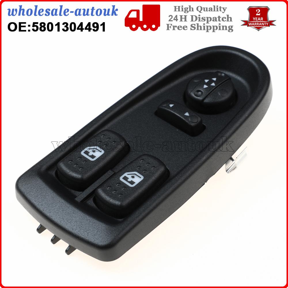 Front Double Electric Window Mirror Switch DRIVER SIDE For IVECO DAILY 06-11 New