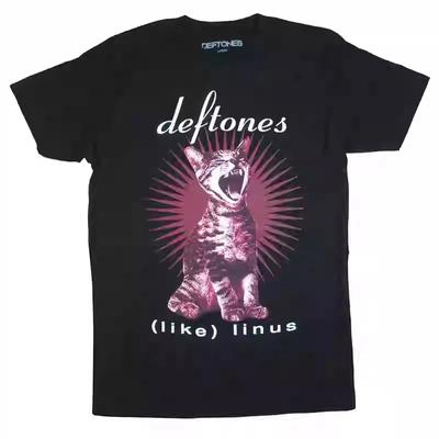 2025 Deftones Baumwolle Sänger Band T-Shirt Herren Damen Hip Hop Rock T-Shirt Mode Kurzarm T-Shirt Sommer Übergroße T-Shirts Tops