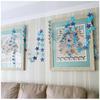 High-quality Star Paper Garland In Gold Silver And Blue For Festive Celebrations