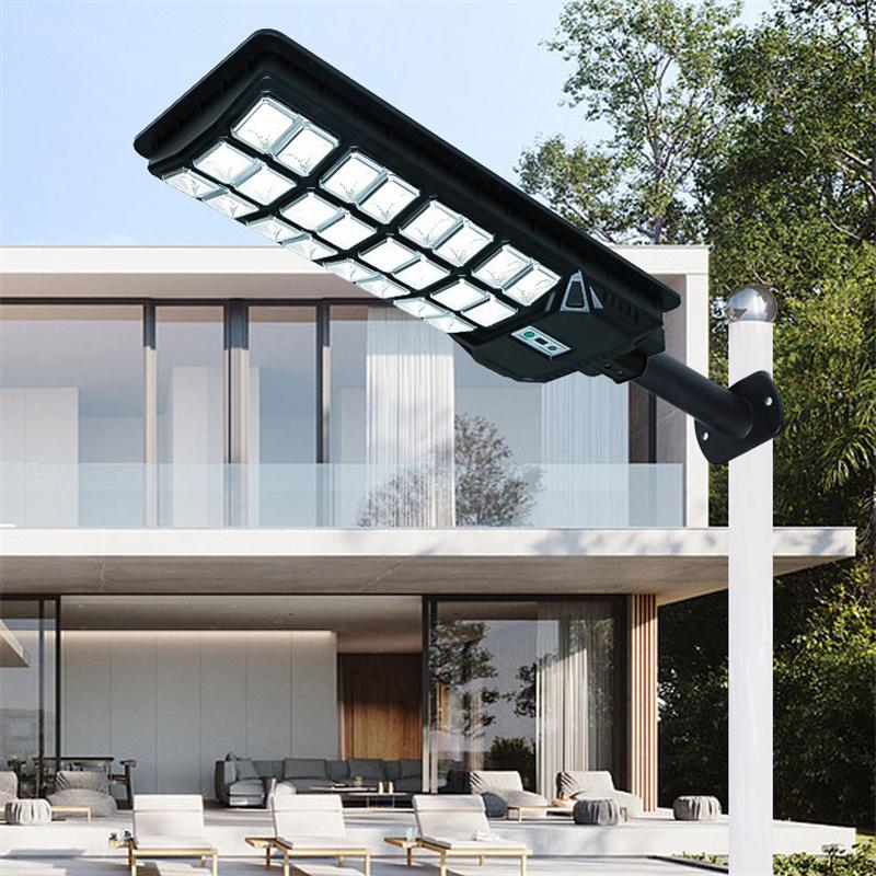 High Power Burst Bright Solar Lights Outdoor Garden Lights Home Outdoor Human Sensor LED Street Lights Waterproof Lightning Protection Street Lights