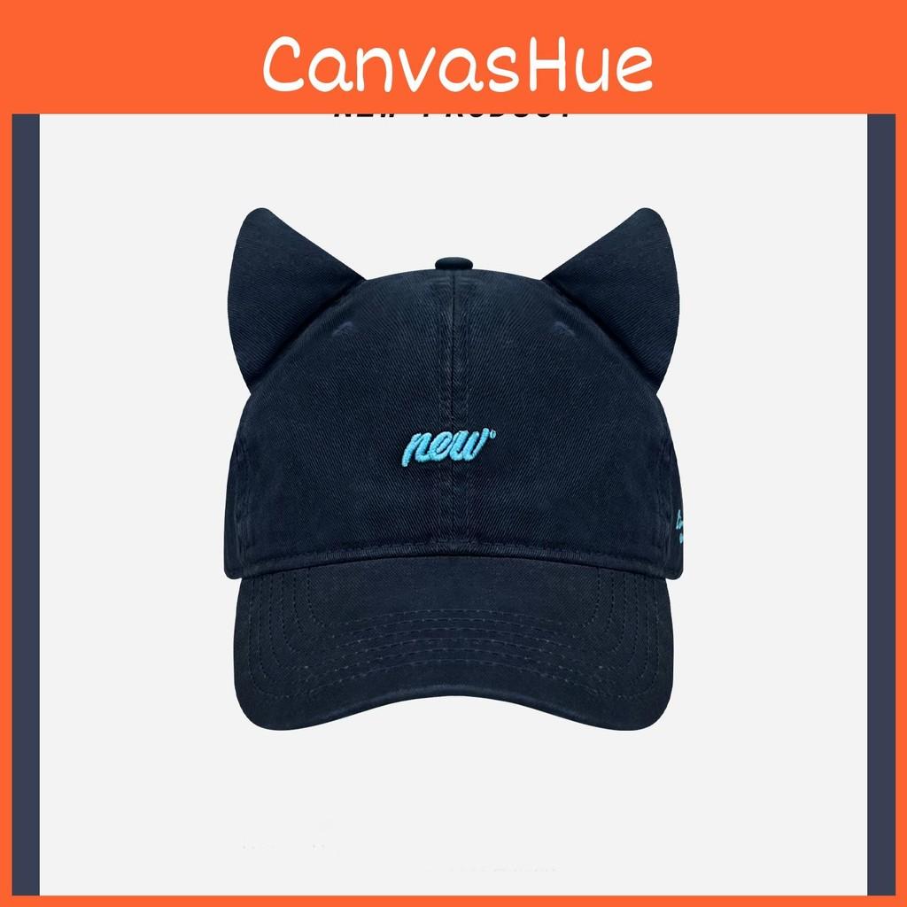 Ears New Cat Letter Embroidery Baseball Cap Sun Protection And Breathable Hat