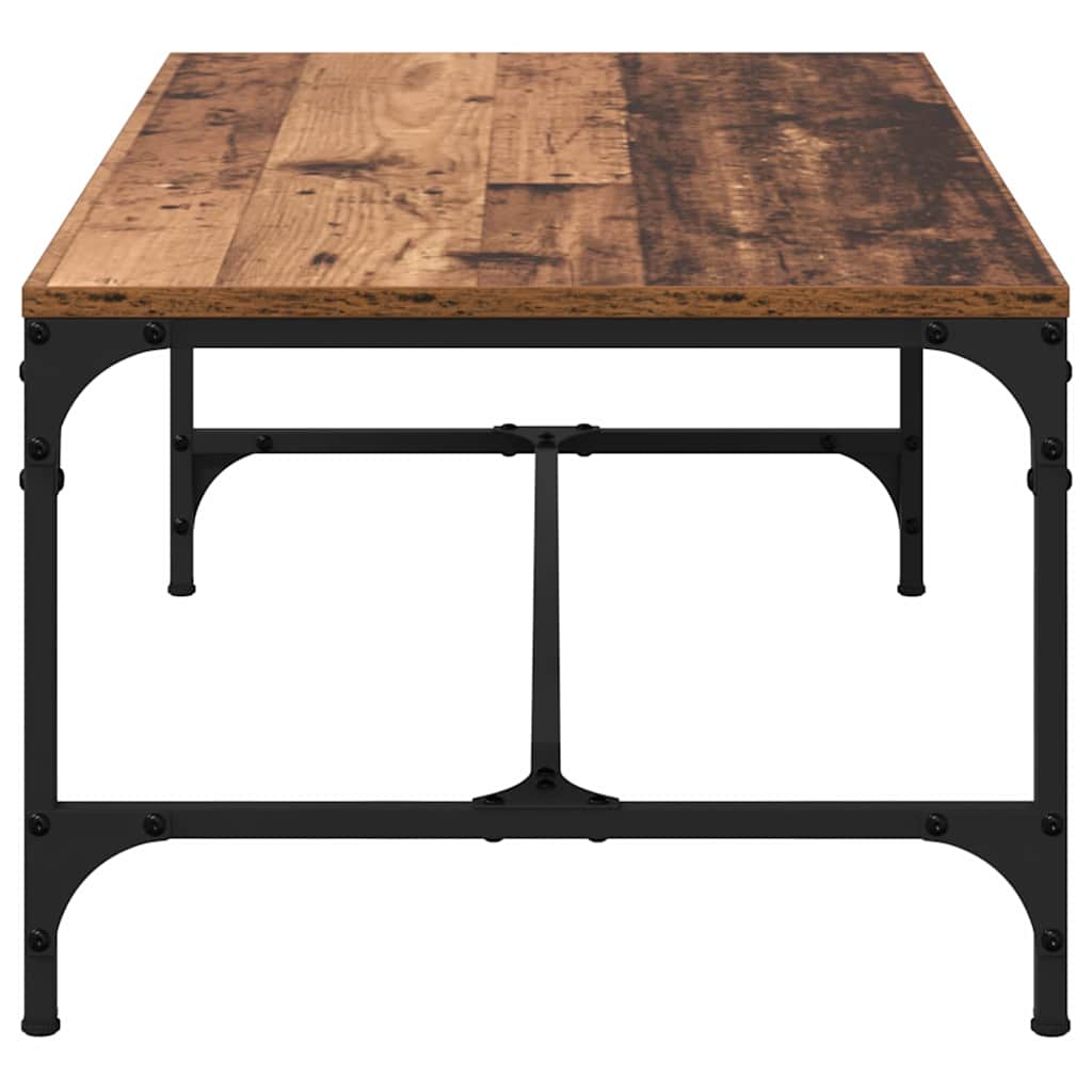 Coffee Table Reclaimed Wood Look 100 x 50 x 35 cm Engineered Wood