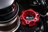 BLITZ Oil Filler Cap, Aluminum, Red, for GR86, 86, BRZ, ZN6, ZN8, ZC6, and ZD8 (Part Number: 13852)