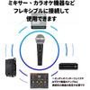 Fujirec Dynamic Microphone 10-Piece Set XLR Phone Cables Vocal Wired Hand Microphone Gold