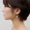 Clear Navi Drop Earring