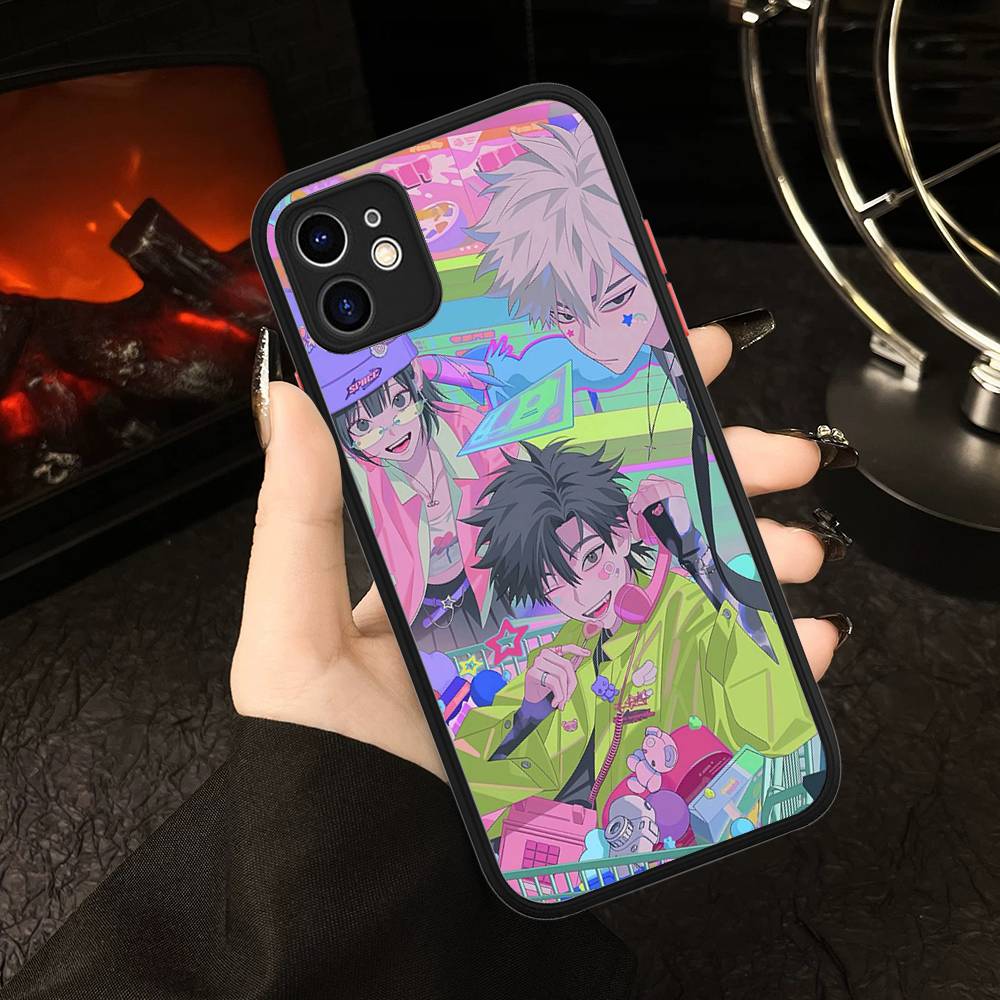 Popular Anime L-Link-Click Phone Case For IPhone 16 15 14 Plus 15 13 12 11 Pro Max X XS MAX Matte Cover