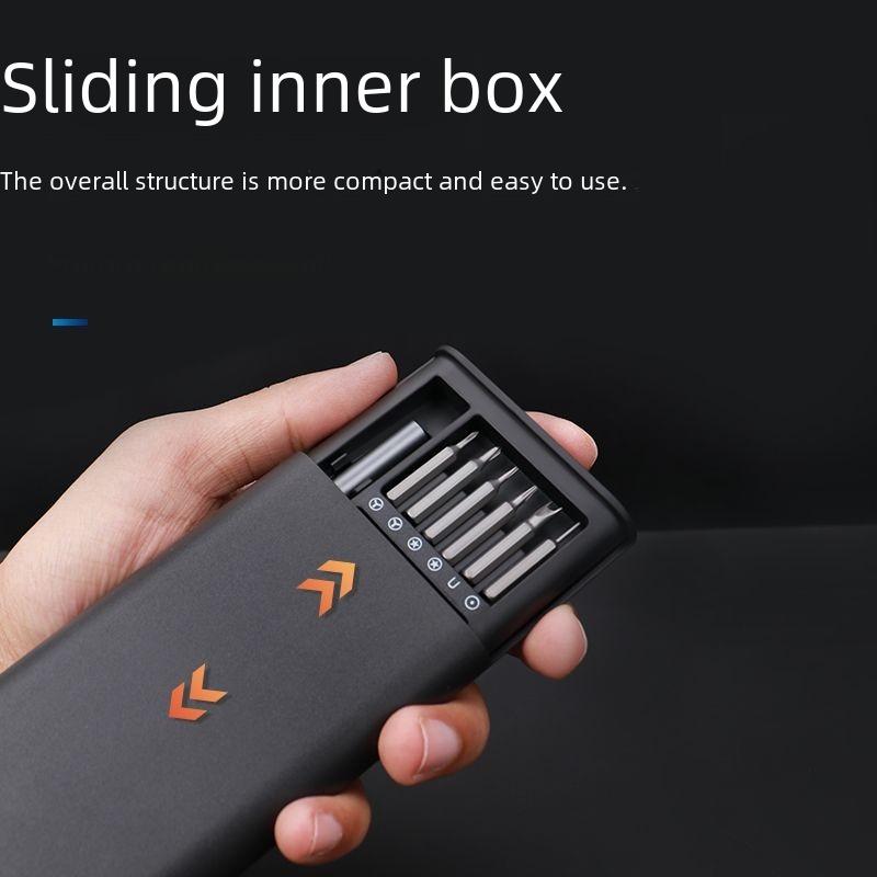 115-v-1 Multifunkční sada šroubováků s koženou taškou pro opravu mobilních telefonů