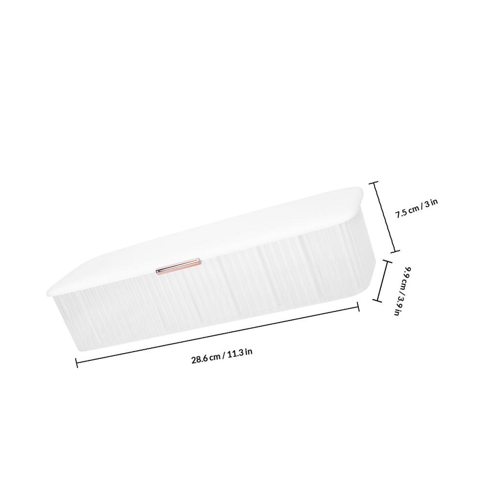 Multi-Grid Plastic Cable Management Box for Charging Cables Data Cable Organizer Dustproof Cord Storage Case Home Desktop Use