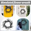Holiday Wreath Withered Branches Horror Atmosphere Wreath Decoration Wreath Door Hanging Wall Hanging