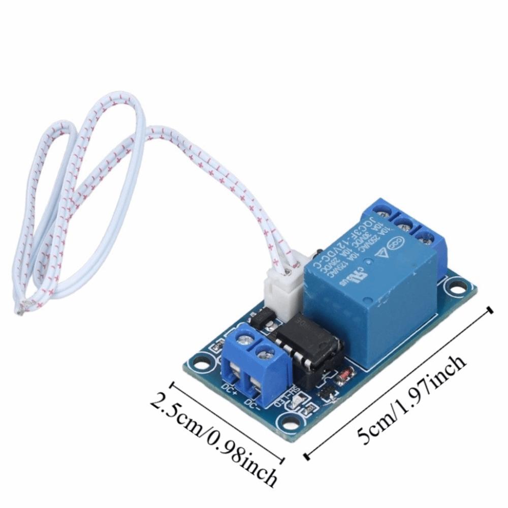 4Pcs Self Locking Bistable Relay Module 12V Single Bistable Relay Module Industrial Automation