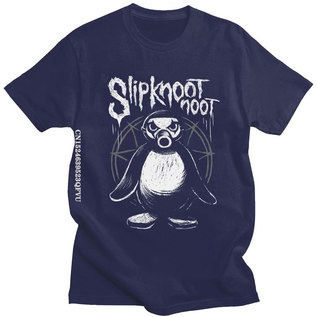 Novelty Noot Noot Pingu Tshirts For Men Cotton Funny TShirts Penguin Meme Funny Cartoon Tees Streetwear Men Casual Tops Clothes