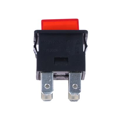 1pc 16A 250V 4 Pins Self-Lock On Off Push Button Rocker Switch With Light PS21-16 Heater Electrical Touch Switch
