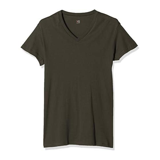 [Gunze] T-shirt YG HOT-ON COTTON series V-neck men s