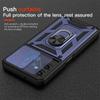 KEYSION Shockproof Case for Samsung A06 A05 A04 Silicone+PC Slide Camera Lens Protection Ring Stand Phone Cover for Galaxy A06