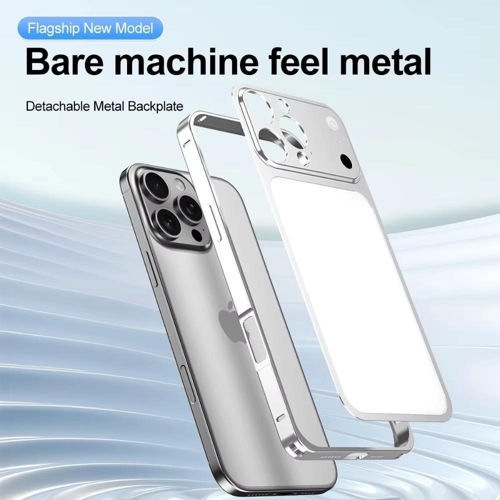 Color Alloy Frame Case For 16 13 15 14 Pro/Pro Max Instant Upgrade 17Pro/Pro Max Large Window Backplane Anti-Drop Cover