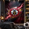 Wall Hanging Tapestry Brentford Football Print Cloth for Living Room Bedroom Home Decor