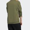Adidas Neo Fun Print Sport Crew Neck Sweatshirt Men Tops Military-Green H45170
