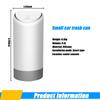 Auto Car Garbage Can Car Trash Can Silicone Garbage Dust Case Holder Rubbish Bin Auto Organizer Storage Box Car Accessories