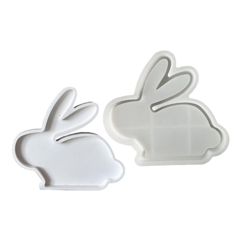 Food Grade Silicone Baking Mould With Rabbits Carrot Designs For Resin Craft Party Decorations