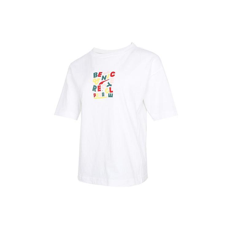 (WMNS) PUMA Downtown Graphic Tee White Women s 531438-52 XL