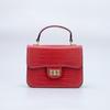 New Casual Women's Shoulder Bags Simple Alligator Pattern, Fashionable Small Square Bags High Quality Simple Diagonal Bags