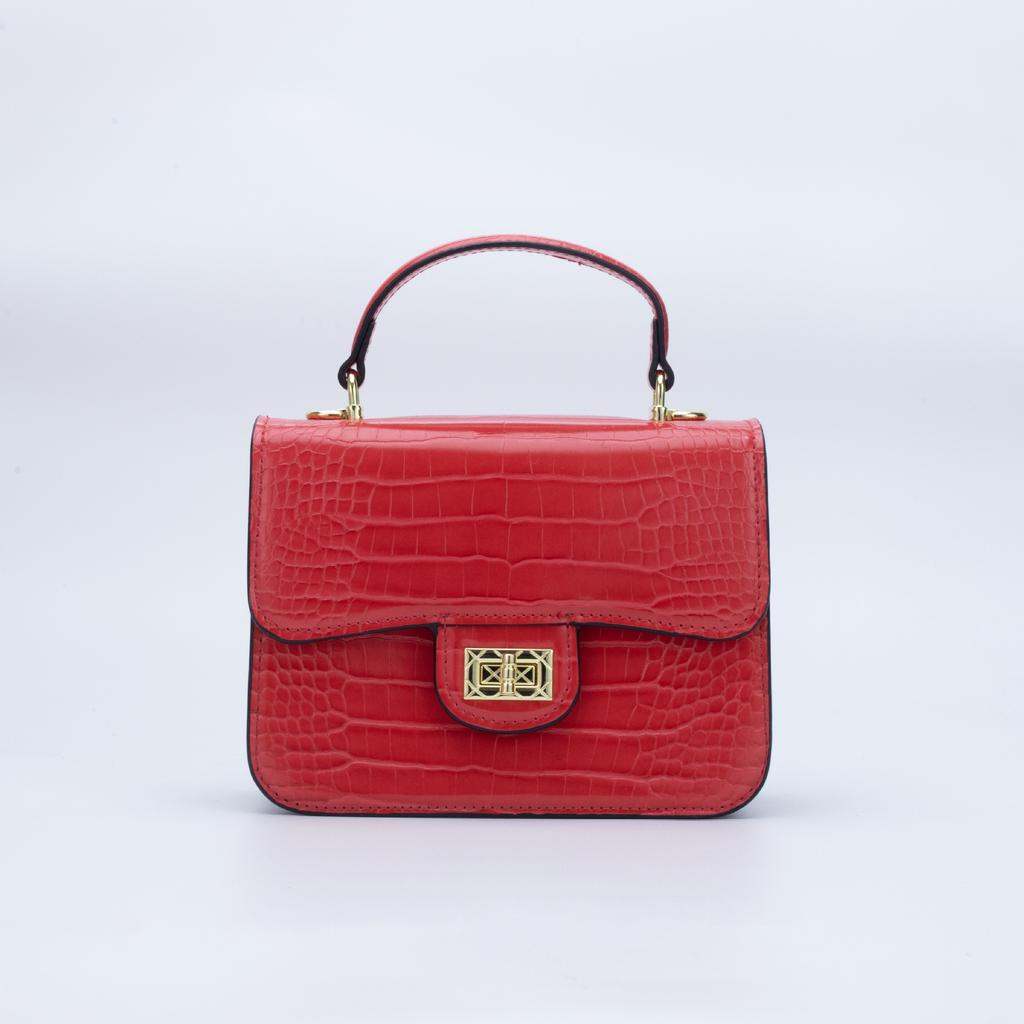 New Casual Women's Shoulder Bags Simple Alligator Pattern, Fashionable Small Square Bags High Quality Simple Diagonal Bags