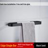 Jessite No-Drill Wall-Mounted Aluminum Towel and Slipper Rack